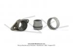 Rotule de pot d'chappement Ninja 31mm dmontable  bride - avec joint Viton - pour Peugeot 103 SP / MVL / SPX / RCX