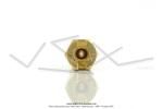 Gicleur d'essence - Origine Gurtner - n52 (210) - pour Mobylette Motobcane Motoconfort MBK 40 / 50 / 88 / 89 (...)