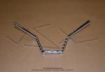 Guidon chrom torsad style  Chopper  pour Peugeot 103 / Motobcane MBK 51