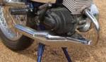 Pot d'chappement Cobra LeoVince - Chrom Biseaut - pour Mobylette Motobcane / MBK 51 Daytona Cruiser (AV10)