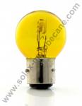 Ampoule jaune 12v 25w/25w 3 ergots (BA21D)