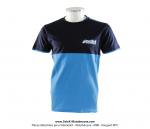 T-Shirt Homme Bleu Clair / Bleu Fonc - Polini  Evolution  - Taille M