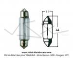 Ampoule  Navette  Lg.36mm / T10 - 6v 5w