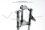 Fourche chrome EBR pour Mobylettes MBK 51 (28mm)