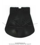 Bavette de garde-boue arrire - noire - pour Mobylette Motobcane / MBK 51