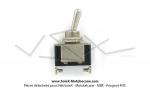 Interrupteur 2 positions - Marche / Arrt - Diamtre 12mm - 25A - 12V