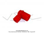 Capuchon de bougie antiparasites - Silicone - Rouge - pour Mobylette Motobcane / MBK 51 / Peugeot 103