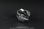 Bouchon de rservoir chrom  cannel  Officiel Motobcane pour Mobylettes Motobcane / Motoconfort Spciale 99Z / L99E / L75N / D52 / SP50 / SP94TT / D55 (...)