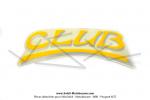 Autocollant de carter latral - Origine MBK - pour Mobylette MBK 51 Club