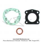 Joints de haut moteur (La Pochette) - 40 - chappement  vis - pour Peugeot 103 (Refroidissement  air)