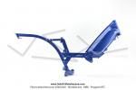 Cadre (Chssis) Bleu avec rservoir 5 Litres pour Peugeot 103 MVL (Phase 2) et VOGUE 2