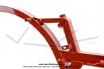 Cadre (Chssis) Rouge avec rservoir 5 Litres pour Peugeot 103 SPX Version Suisse