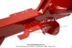 Cadre (Chssis) Rouge avec rservoir 5 Litres pour Peugeot 103 SPX Version Suisse