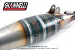 Pot d'chappement Giannelli Sport - Verni - Silencieux alu - pour Peugeot 103 SPX / RCX