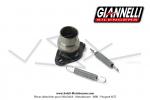 Pot d'chappement Giannelli Sport - Verni - Silencieux alu - pour Peugeot 103 SPX / RCX