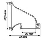 Filtre  air (Cornet mousse) Malossi E8  Tulipe  pour carburateurs Dell'Orto PHBG