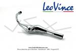 Pot d'chappement Cobra Leovince - Chrom - pour Mobylette Motobcane / MBK 51 / 881 (AV10)