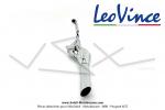 Pot d'chappement Cobra LeoVince - Chrom Biseaut - pour Mobylette Motobcane / MBK 51 Daytona Cruiser (AV10)