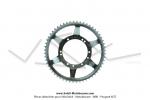 Couronne int.94mm - 56 dents - camb. 12mm - CHARVIN France -  pour Mobylette Motobcane Motoconfort MBK 51 / Roue  btons