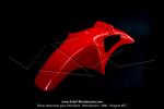 Garde-boue F1 - Rouge - adaptable sur Mobylette MBK / Peugeot 103