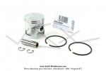 Piston Polini 46,8mm - 70cc - Double segments fonte - pour Peugeot 103 SP / MVL / SPX / RCX