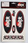 Autocollants (Planche de dcoration)  Ninja  - n6