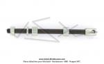 Axe de roue Leleu complet 12x100x213 (pour Mobylette Motobcane / MBK AV89 ?)