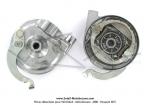 Flasque de frein  tambour avant 80 Leleu Peugeot 103
