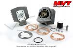 Cylindre / Piston / Culasse (Kit) - MVT - G1 - S-Race - 39mm - 50cc - pour Mobylette Motobcane / MBK 51 / 41 / 881 (AV10)