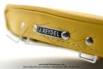 Dessus de selle  J.Reydel  - Modle troit - Jaune Moutarde - Mobylette