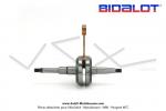 Vilebrequin (Embiellage) BIDALOT adaptable - Petit cne (lectronique) - pour Peugeot 103 SPX / RCX / MVX / SPECTRUM / CLIP / FUN