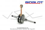 Vilebrequin (Embiellage) BIDALOT adaptable - Petit cne lectronique - pour Peugeot 103 SP / MV / MVL (...)