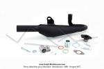 Pot d'chappement droit Polini Country pour Peugeot 103 SP / MVL (...) (Non homologu / Interdit sur voie publique / Rserv  la comptition sur terrain priv)