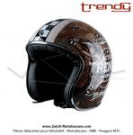 Casque Cuivr  motifs - Trendy T-102  RIPERS CLUB  - Taille XXL