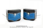 Sacoches  Prosac  P02 Bleu Atoll - Fixation par crochets - Spciales pour VloSoleX 5000 / 6000