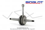 Vilebrequin (Embiellage) BIDALOT Racing - G1B / G2B - Course 39,1mm - Bielle longue 85mm - pour Peugeot 103 SPX / RCX (Article non homologu / Interdit sur voie publique / Rserv  un usage comptition sur voie prive telle que circuit)