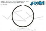 Segment - 39 x 1mm - Fonte - Ergotage interne - Polini pour Mobylette Motobcane MBK 51 (AV10) (x1 pc)