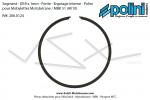 Segment - 39 x 1mm - Fonte - Ergotage interne - Polini pour Mobylette Motobcane MBK 51 (AV10) (x1 pc)