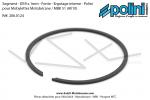 Segment - 39 x 1mm - Fonte - Ergotage interne - Polini pour Mobylette Motobcane MBK 51 (AV10) (x1 pc)