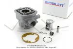 Cylindre / Piston (Kit) BIDALOT Racing Replica - 39mm - 50cc -  refroidissement liquide Lc H2O - pour Mobylette Motobcane / MBK 51 (AV10)