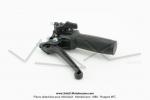 Poigne de gaz complte - avec dcompresseur - revtement  4 facettes - pour Mobylette MBK 51V / Passion / Evasion