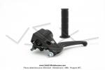 Poigne de frein gauche complte avec starter - revtement molet - pour Mobylette Motobcane / MBK AV88 / AV89
