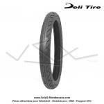 Pneu 2 1/4 x 17 (2.25-17) TT - DELI  S-215  - 28J pour Mobylettes Motobcane / MBK 51 / Peugeot 103