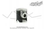 Piston nu mono-segment - Graphit - RGD - 39,94mm pour kits adaptables sur Peugeot 103