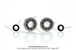 Roulements de vilebrequin SKF + Joints spi pour Peugeot FOX