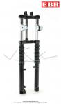 Fourche - Noire - Frein  tambour - 28mm - EBR - pour Peugeot 103 / Mobylette Motobcane / MBK 51