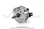Moyeu de roue arrire 100mm  36 trous Leleu (Prior) pour Mobylette Motobcane Motoconfort MBK 89 - 881U