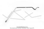Manivelle (Bielle) de relevage moteur  roulette (version 2) pour SoleX 5000 / 3800 Motobcane  Export 