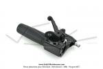 Poigne de gaz complte - avec dcompresseur - revtement  facettes - pour Peugeot 103
