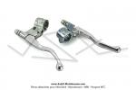 Leviers de frein - LUSITO - Mini-Targa - Courts - Mtal - Alu poli (la paire)